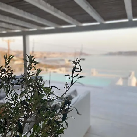 Mykonian Luxury Azure W Sea View And Pool Villa *