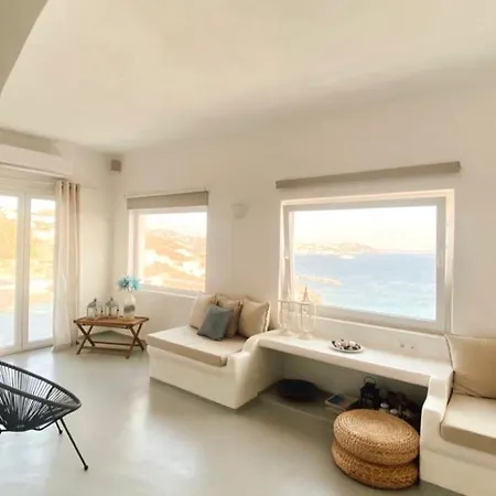 Mykonian Luxury Azure W Sea View And Pool * Agios Stefanos (Mykonos)