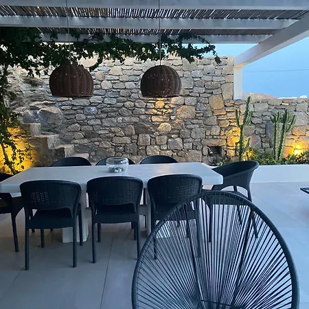 Villa Mykonian Luxury Azure W Sea View And Pool