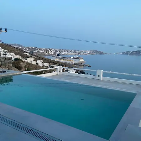 Mykonian Luxury Azure W Sea View And Pool Agios Stefanos (Mykonos)