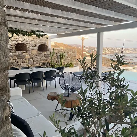 Mykonian Luxury Azure W Sea View And Pool * Agios Stefanos (Mykonos)